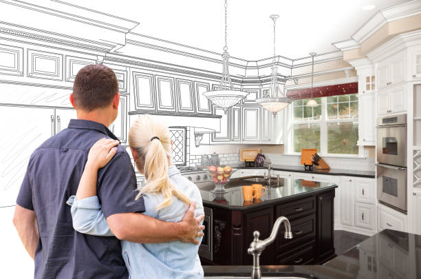 Backsplash installation in Paradise Valley by JMT Kitchen Cabinet